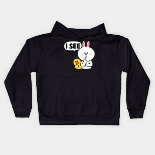 brown and cony Kids Hoodie